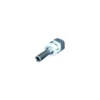 Conector Recto ORFS 1/4" x Espiga 1/4"