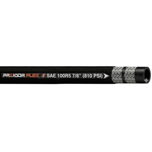 manguera hidráulica r5 7-8 Manguera R5 de 7/8" | 810 PSI | Cubierta Textil | PREIDOR FLEX